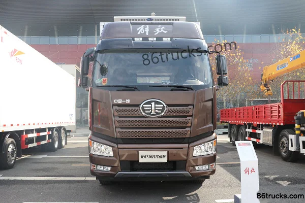 FAW Jiefang J6P Zhihui Edition 460hp 8X4(12 wheels) refrigerated truck Exterior (2) | 86Trucks