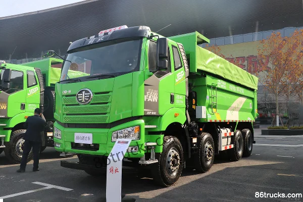 FAW Jiefang Nouveau J6P Camion benne 380 ch 8X4(12 roues) 5,8 m (China VI) Extérieur (3) | 86Trucks