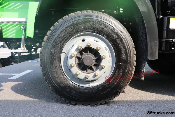 FAW Jiefang Nouveau J6P Camion benne 380 ch 8X4(12 roues) 5,8 m (China VI) Châssis (3) | 86Trucks
