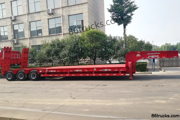 Lieniu 13m Low Flatbed Semi-Trailer (25.5T Payload) Exterior (3) | 86Trucks