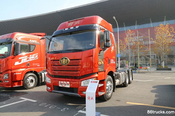 FAW Jiefang New J6P Heavy Truck Leading Edition 550 hp 6X4(10 wheels) AMT Automatic Tractor Truck Exterior (3) | 86Trucks