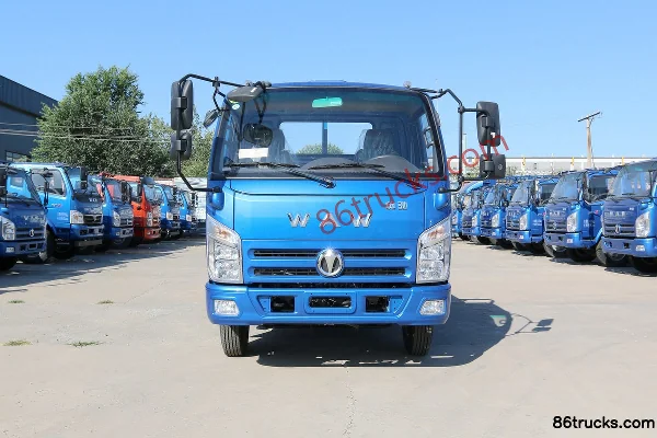 Feidi V2 130hp 4X2(6 wheels) 10m³ Self-loading Garbage Truck (Wuzheng brand) Exterior