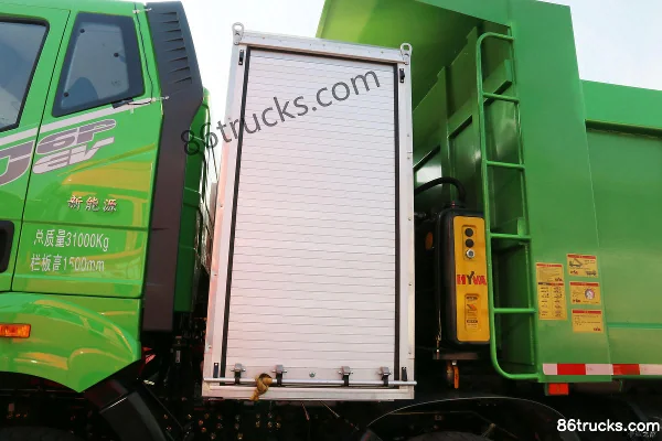 FAW Jiefang J6P 8X4(12 roues) 5,6 m cabine avancée benne électrique pure 422,87 kWh Carrosserie (2) | 86Trucks