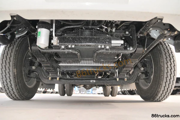 JAC Kangling 33 Wide Body 129 hp 4X2(6 wheels) 3.8m Semi Row Van Light Truck Chassis (1) | 86Trucks