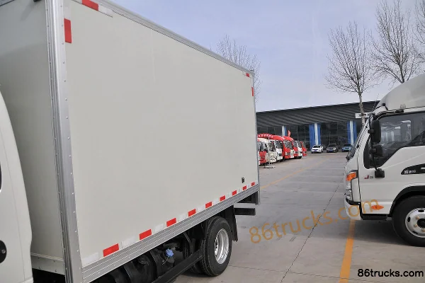 JAC Kangling 33 Wide Body 129 hp 4X2(6 wheels) 3.8m Semi Row Van Light Truck (1) | 86Trucks
