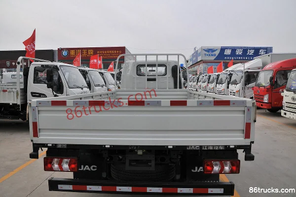 JAC Kangling J5 132 ch 4X2(6 roues) camion plateau 4,18 m cabine simple Carrosserie (3) | 86Trucks