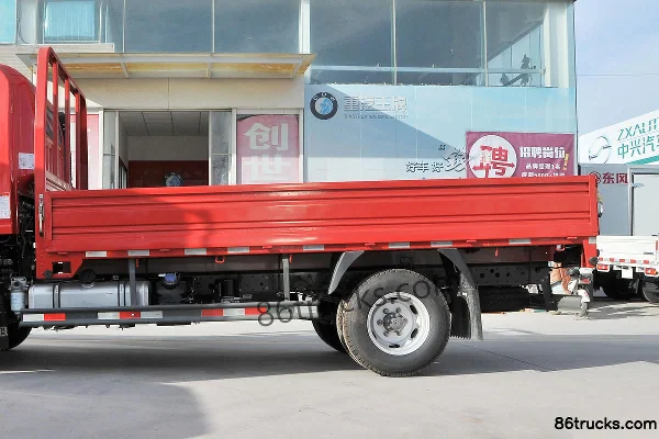 Sinotruk Ruishi 110hp 4X2(6 wheels) 3.85m Semi-row Flatbed Truck Body (1) | 86Trucks