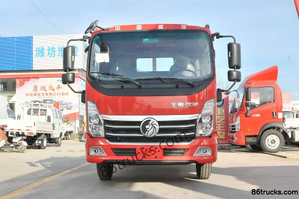 Sinotruk Ruishi 110hp 4X2(6 wheels) 3.85m Semi-row Flatbed Truck Exterior (2) | 86Trucks