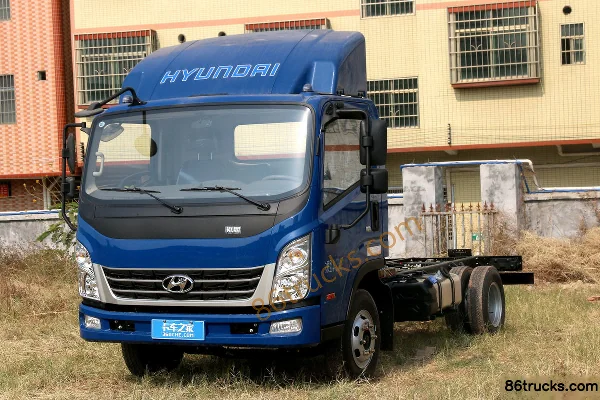 Hyundai Commercial Vehicle Hongtu500 130hp 4X2(6 wheels) 4.165m Single-row Van Light Truck Exterior (2) | 86Trucks