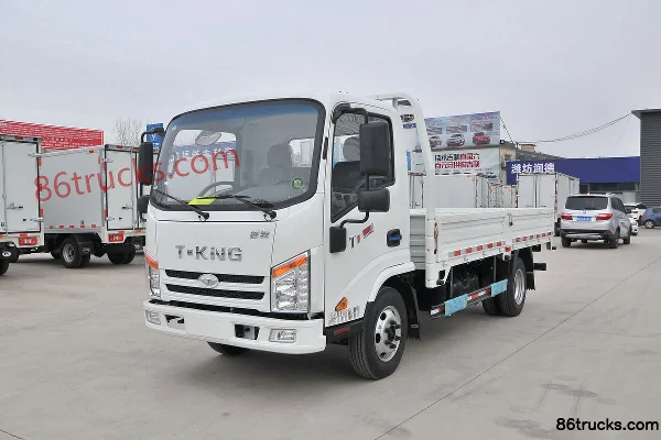 Tangjun Ouling Série T1 102 ch 4X2(6 roues) 4,13 m camion léger à ridelles simple cabine Extérieur (3) | 86Trucks