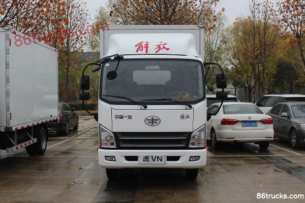 FAW Jiefang Hu VN 130 hp 4X2(6 wheels) 4.16m Single-row Van Light Truck Exterior (2) | 86Trucks