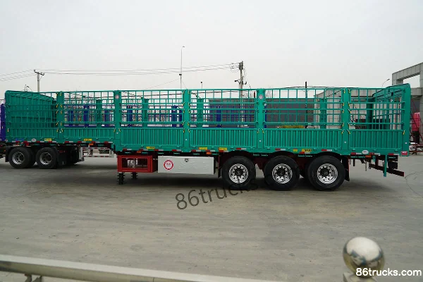 JinTianMa 13m gooseneck stake semi-trailer Exterior (3) | 86Trucks