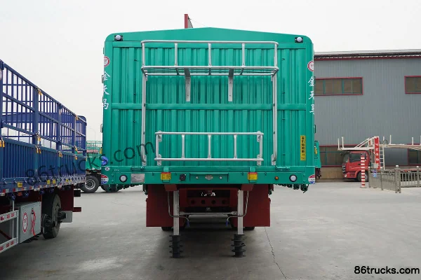 JinTianMa 13m gooseneck stake semi-trailer Exterior (2) | 86Trucks