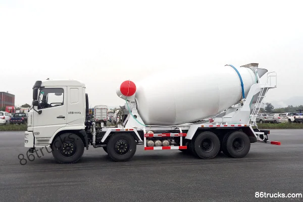 SHACMAN Commercial Vehicle Xuande X6 340 hp 8X4(12 wheels) 7.4 m³ concrete mixer truck Exterior (3) | 86Trucks