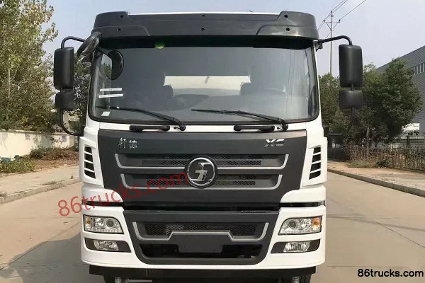 SHACMAN Commercial Vehicle Xuande X6 160 hp 4X2(6 wheels) green sprinkler truck Exterior (2) | 86Trucks
