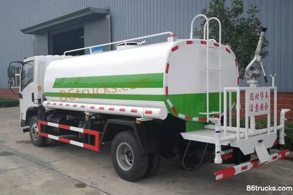 SHACMAN Commercial Vehicle XuanDe X9 130 ch 4X2(6 roues) camion citerne d'arrosage pour espaces verts Extérieur (3) | 86Trucks