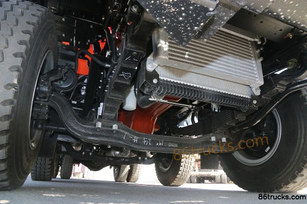 JAC Gallop A5 Heavy Truck 200 hp 6X2(8 wheels) 5m Dump Truck Chassis (3) | 86Trucks