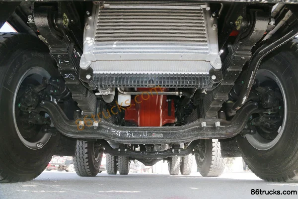 JAC Gallop A5 Heavy Truck 200 hp 6X2(8 wheels) 5m Dump Truck Chassis (1) | 86Trucks