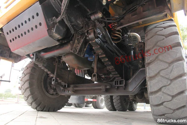 XCMG Qilong 375 hp 6X4(10 wheels) Wide-body Mining Dump Truck Chassis (3) | 86Trucks