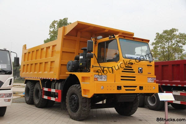 XCMG Qilong 375 hp 6X4(10 wheels) Wide-body Mining Dump Truck Exterior (3) | 86Trucks