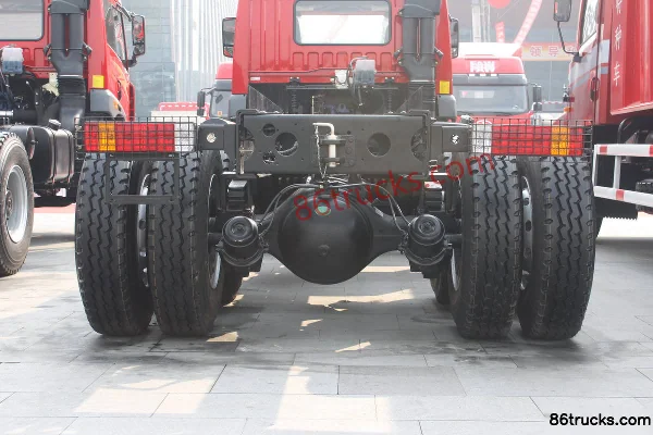 FAW Jiefang Qingdao Xindawei Heavy Truck 380 hp 8X4(12 wheels) 7.6m Dump Truck Chassis (2) | 86Trucks