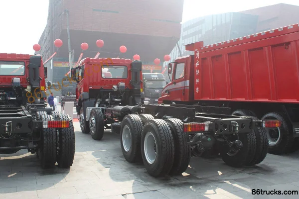 FAW Jiefang Qingdao Xindawei Heavy Truck 380 hp 8X4(12 wheels) 7.6m Dump Truck Exterior (3) | 86Trucks