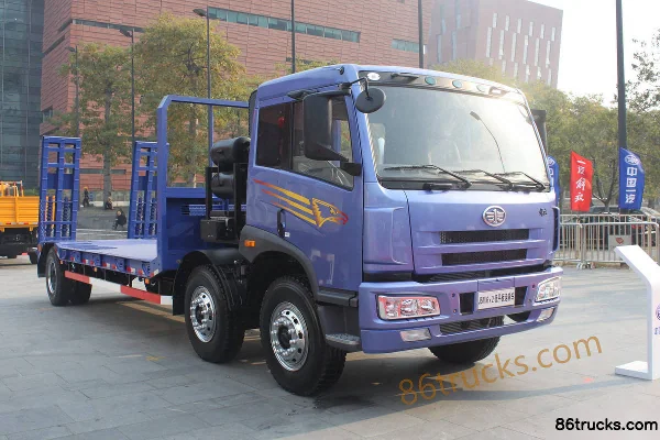 FAW Jiefang Hanwei (J5M) 240hp 6X2(8 wheels) Flatbed Truck (Chengliwei Brand) Exterior (3) | 86Trucks