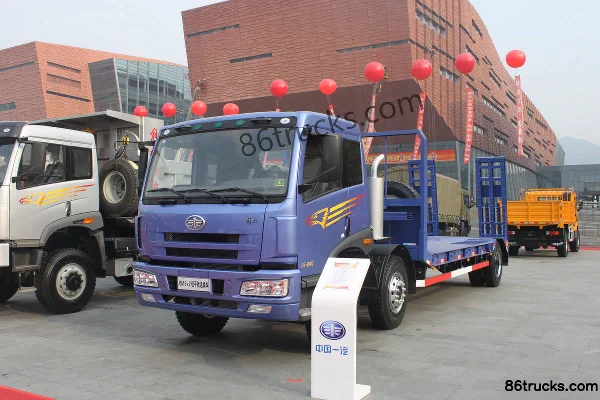 FAW Jiefang Hanwei (J5M) 240hp 6X2(8 wheels) Flatbed Truck (Chengliwei Brand) Exterior (2) | 86Trucks