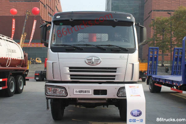 FAW Jiefang Aowei(J5P) Heavy Truck 330hp 6X6(10 wheels) 4.6m Dump Truck Exterior
