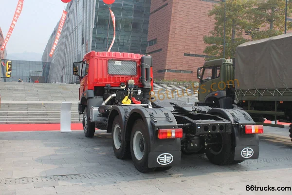 FAW Jiefang Hanwei(J5M) Heavy Truck 380hp 6X6(10 wheels) Tractor Truck Exterior (3) | 86Trucks