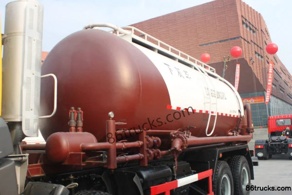 FAW Jiefang Hanwei (J5M) camion lourd 390 ch 8X8(12 roues) camion porteur (châssis tout-terrain) (1) | 86Trucks