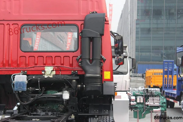 FAW Jiefang Qingdao New Hanwei (J5M) Heavy Truck 260 hp 8X4(12 wheels) 9.5m Stake Truck with Day Cab Chassis (3) | 86Trucks