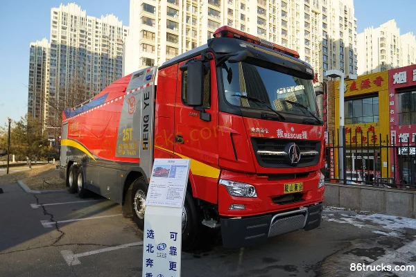 Beiben Truck Beiben V3 heavy truck fire truck