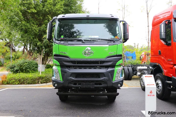 Dongfeng H7 12.5L Diesel 510hp 6X4(10 wheels) Fast Gear 12-Speed 6m Dump Truck Exterior (2) | 86Trucks