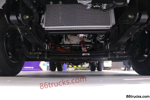 Auman Zhilan 4.5T 4.14m Single Row Pure Electric Box Truck (Box Width 2.1m) 104.7kWh 4X2(6 wheels) Chassis (1) | 86Trucks