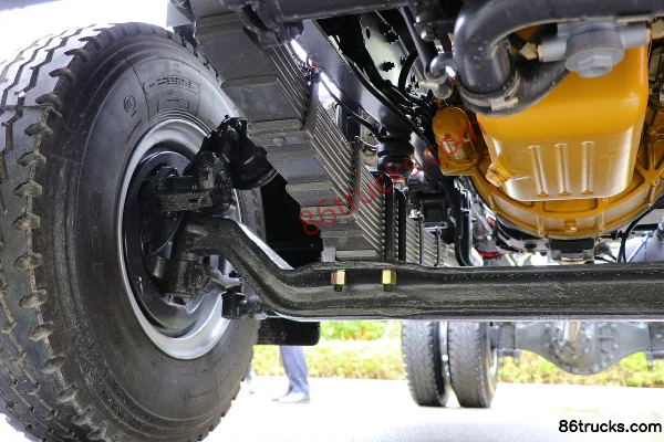DongfengLiuqi ChenglongH5 200 ch, 4X2(6 roues) , camion benne de 4,5 m (China VI) Châssis (3) | 86Trucks