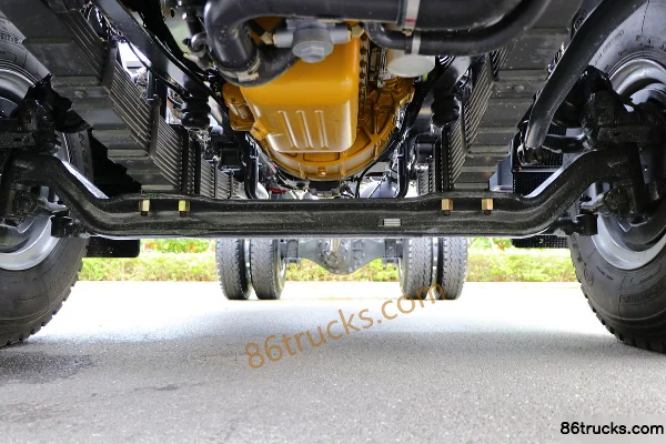 DongfengLiuqi ChenglongH5 200 ch, 4X2(6 roues) , camion benne de 4,5 m (China VI) Châssis (2) | 86Trucks