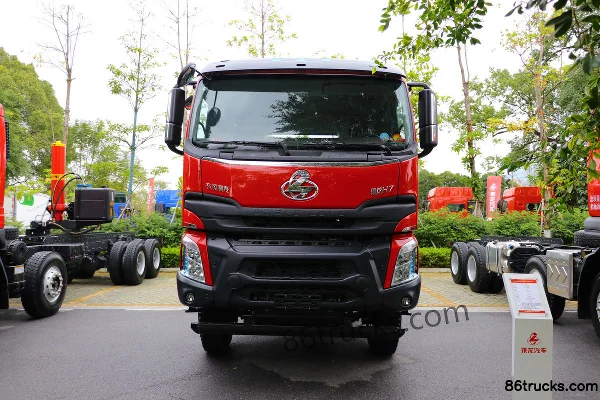 Dongfeng Liuqi Chenglong H7 400 hp 6X4(10 wheels) 5.4m Dump Truck Exterior (2) | 86Trucks