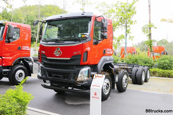 Dongfeng Liuqi Chenglong H5 350 hp 8X4(12 wheels) 6.8m Dump Truck Exterior (3) | 86Trucks