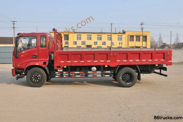 Tangjun Ouling Série T7 156 ch 4X2(6 roues) camion porteur plateau 5,33 m cabine avancée Extérieur (3) | 86Trucks