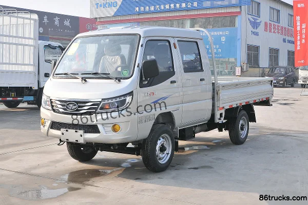 Tangjun Ouling Sailing F3-1 1.5L 112 hp 4X2(6 wheels) Gasoline 2.56m Double-row Flatbed Micro Truck (Single Rear Wheel) (China VI) Exterior