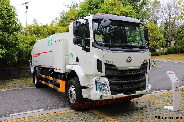 FULONGMA FULONGMA Dongfeng Liuqi chassis Electric Garbage Truck