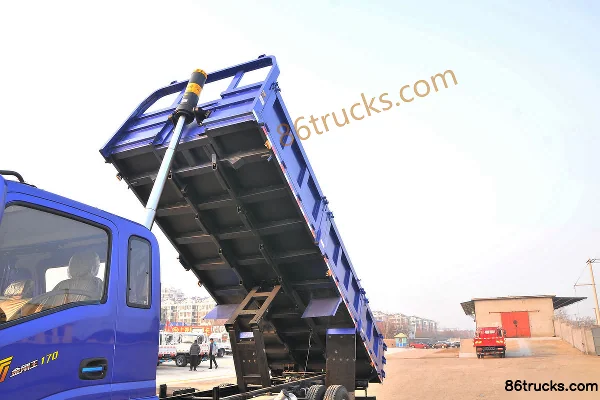 Tangjun Ouling T6 Series 140hp 4X2(6 wheels) 5.3m dump truck Body (3) | 86Trucks