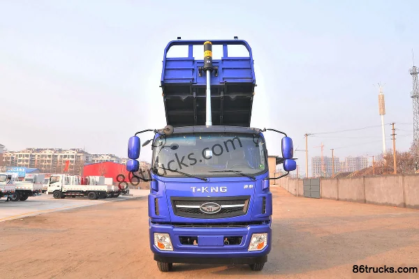 Tangjun Ouling T6 Series 140hp 4X2(6 wheels) 5.3m dump truck Body (1) | 86Trucks