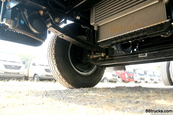 Hyundai Commercial Vehicle Hongtu200 116hp 4X2(6 wheels) 4.095m Single-row Van Light Truck Chassis (2) | 86Trucks