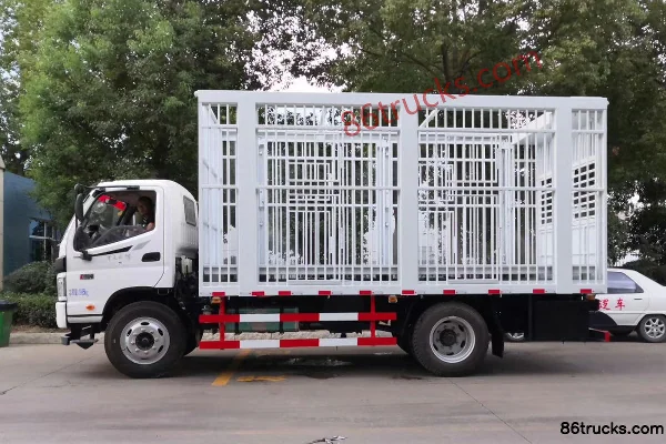 Foton Aumark 3 Series 154hp 4X2(6 wheels) livestock transport truck (Chengliwei brand) Exterior (3) | 86Trucks