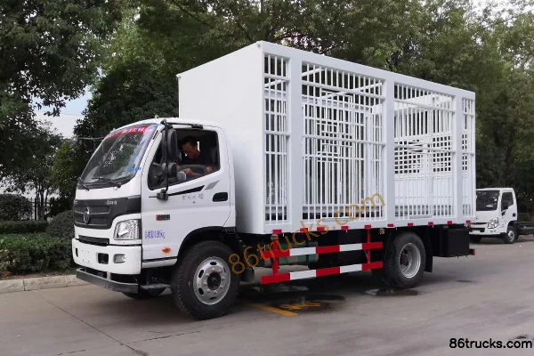 Foton Aumark 3 Series 154hp 4X2(6 wheels) livestock transport truck (Chengliwei brand) Exterior (2) | 86Trucks