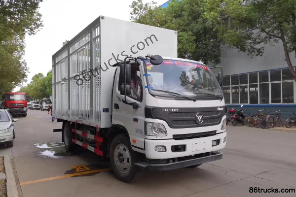 Foton Aumark 3 Series 154hp 4X2(6 wheels) livestock transport truck (Chengliwei brand) Exterior