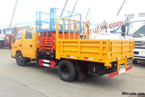 JMC Shunda châssis étroit 116 ch 4X2(6 roues) Camion nacelle élévatrice (marque Chengliwei) Extérieur (2) | 86Trucks