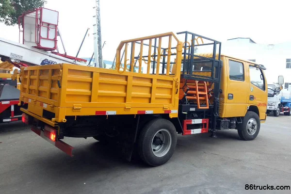 JMC Shunda châssis étroit 116 ch 4X2(6 roues) Camion nacelle élévatrice (marque Chengliwei) Extérieur (3) | 86Trucks